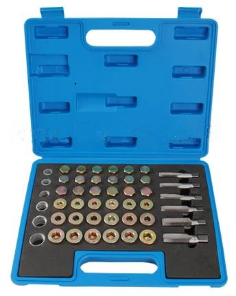 Wholesale Top Quality 114Pc Oil Pan Drain Plug Thread Repair Tool Gearbox for cars and motorcycles |