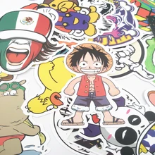 50pcs lot cute decal Car Styling Sticker Skateboard Snowboard Vintage motor Laptop Luggage Bike Bicycle tablet