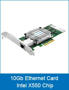 LR-LINK 9812BT двойной Порты и разъёмы 10 Gb Nic RJ45 сетевая карта Ethernet PCI Express X4 сетевой карты серверный адаптер Intel x550T2BLK Совместимость