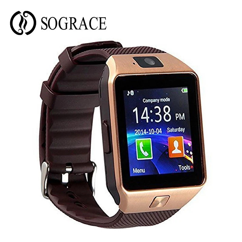 

DZ09 Unisex Smart Watch For iPhone IOS Android Smart Phone Bluetooth Electronics SIM Card Sport Smartwatch Camera PK Y1 A1