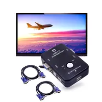 Ingelon разветвитель kvm-переключатель vga кабель Высокое качество USB 2,0 vga splitter Box для USB ключа клавиатуры и мыши монитор адаптер принтера usb переключатель