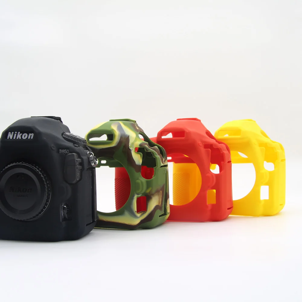 Новый мягкий силиконовый чехол для камеры Nikon D850 D750 D7100 D7200 D5500 D5600 резиновый