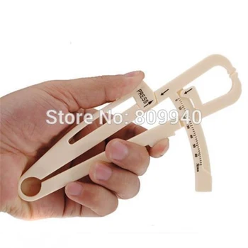 

0-70mm New Accurate Fitness 3000 Body Fat Caliper Tester PLICOMETRO plastic skinfold caliper, 100pcs/lot!
