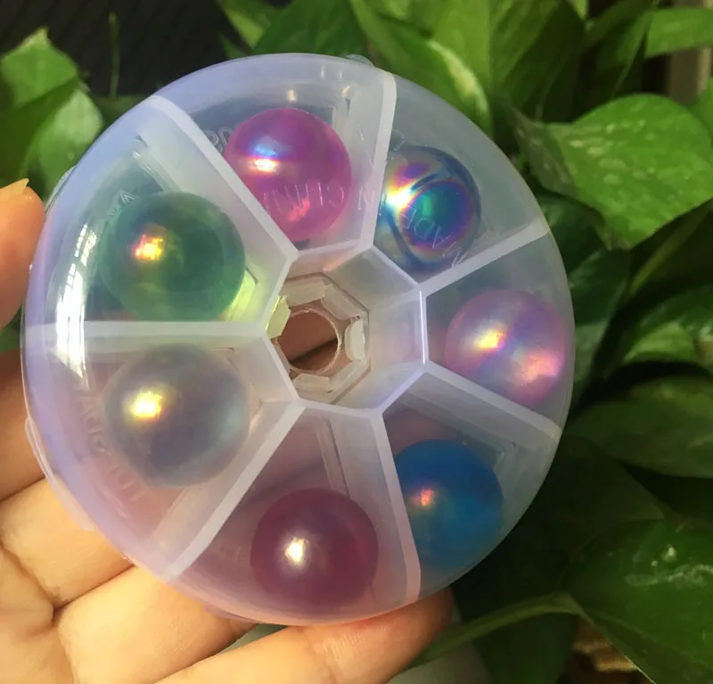 1 Набор Натуральных кварцевых кристальных шариков aura light Исцеляющие сферы камни