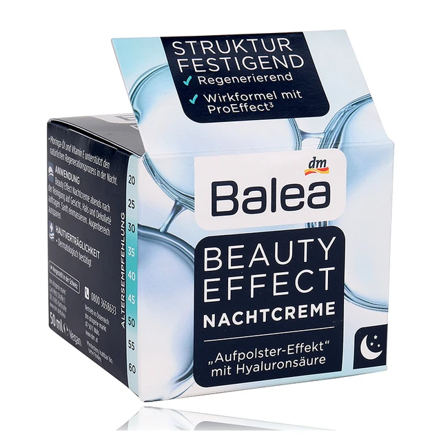 Germany Balea Collagen Night Cream &Moisturizers Face Care Beauty