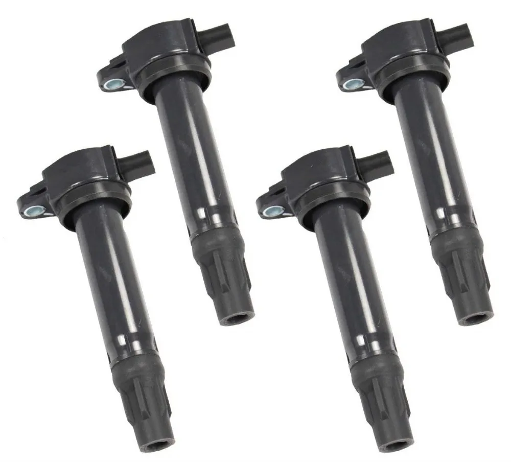 Pack of 4 Ignition Coils for Chrysler Dodge Jeep L4 1.8L 2.0L 2.4L
