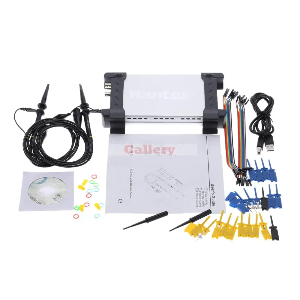 

20 Mhz Bandwidth 16ch Logic Analyzer S Hantek 6022bl Pc Based Usb Digital Storage Oscilloscope Generator 100m Logic Analyzer