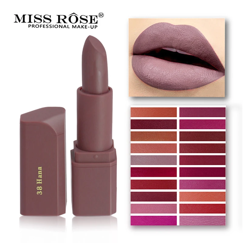 MISS ROSE Brand New 20 Colors Matte Lipstick MISS ROSE Brand New 20 Colors Matte Lipstick