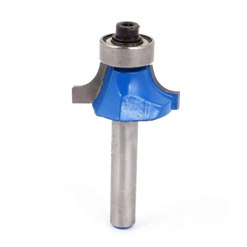

1/4 Inch x 1/2 Inch Round Over Corner Router Bit Woodworking Drilling Power Tools (1/4" x 1/2")