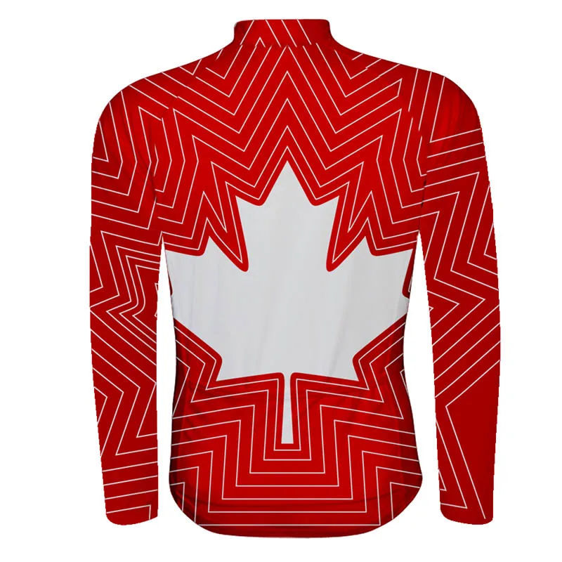 Красный Петро-канада мужчины женщины Велоспорт Трикотажные изделия Осень Спортивная одежда с длинными рукавами рубашки лето Светоотражающая куртка одежда для верховой езды 6543