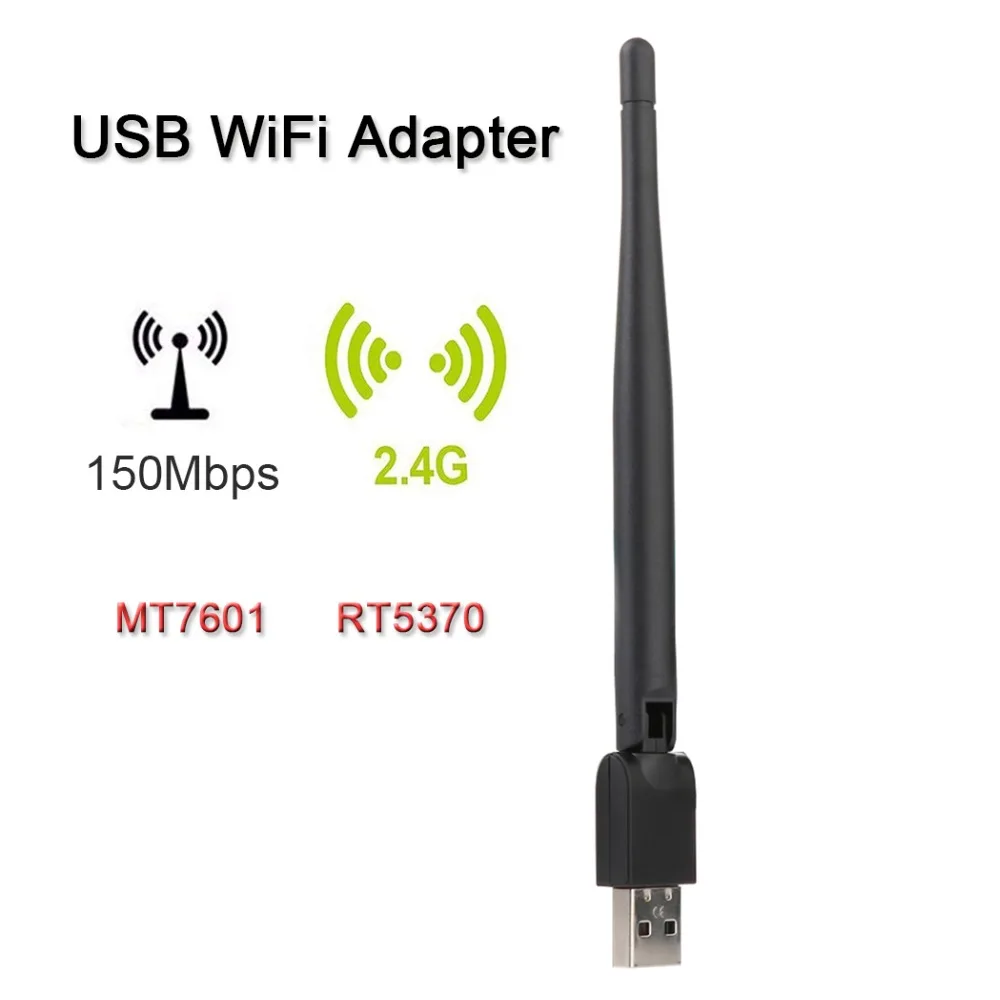 SATXTREM RT5370/MT7601 USB WiFi беспроводной с антенной LAN адаптер для ТВ коробки спутниковый ресивер Freesat V7 HD/V8 Super/IP-S2