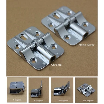 

2Pcs/Lot 0 90 135 180 degrees adjustable lid flap folding door hinge Zinc