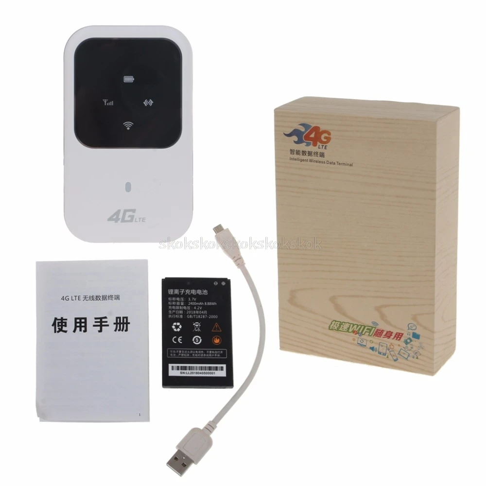 

Unlocked 4G Wifi Router 3G 4G Lte Portable Wireless Pocket wifi Mobile Hotspot Car Wi-fi Router With Sim Card Slot With Display