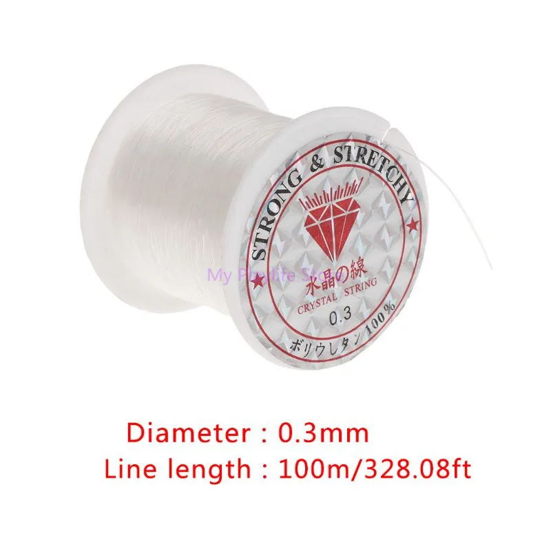 Aquarium Fish Tank Moss Line Binding Ultrathin Crystal Line 100m 0.3mm Aquatic Plants Wood Floating Water Grass Accessories aquarium accessories