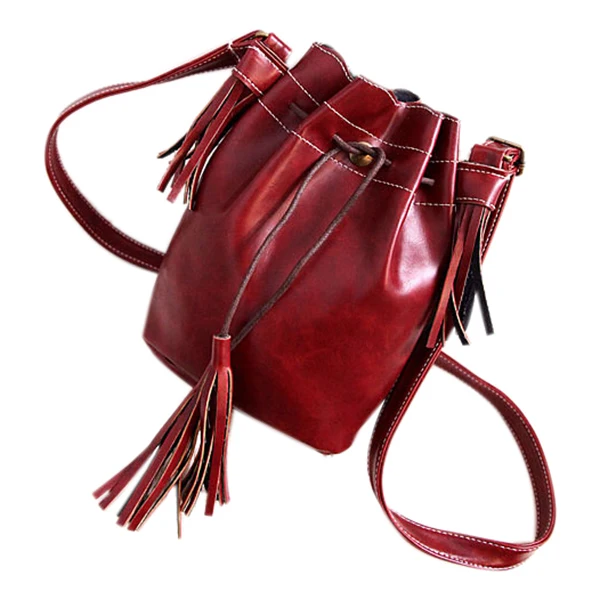 

FGGS-New Women Shoulder Bag Satchel Handbag tassel Hobo Bag