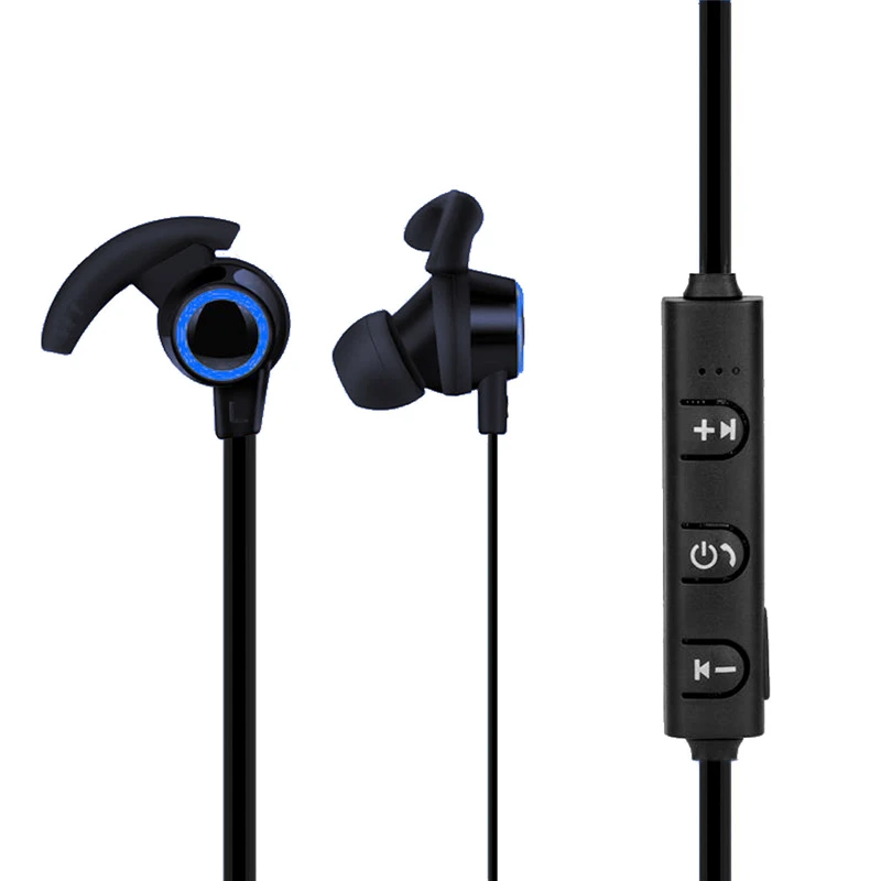 Рожок теленка Bluetooth гарнитура стерео Bluetooth наушники салона Шум снижение Спорт Bluetooth Bluetooth4.1 наушники с микрофоном для iPhone X 7 P Xiaomi