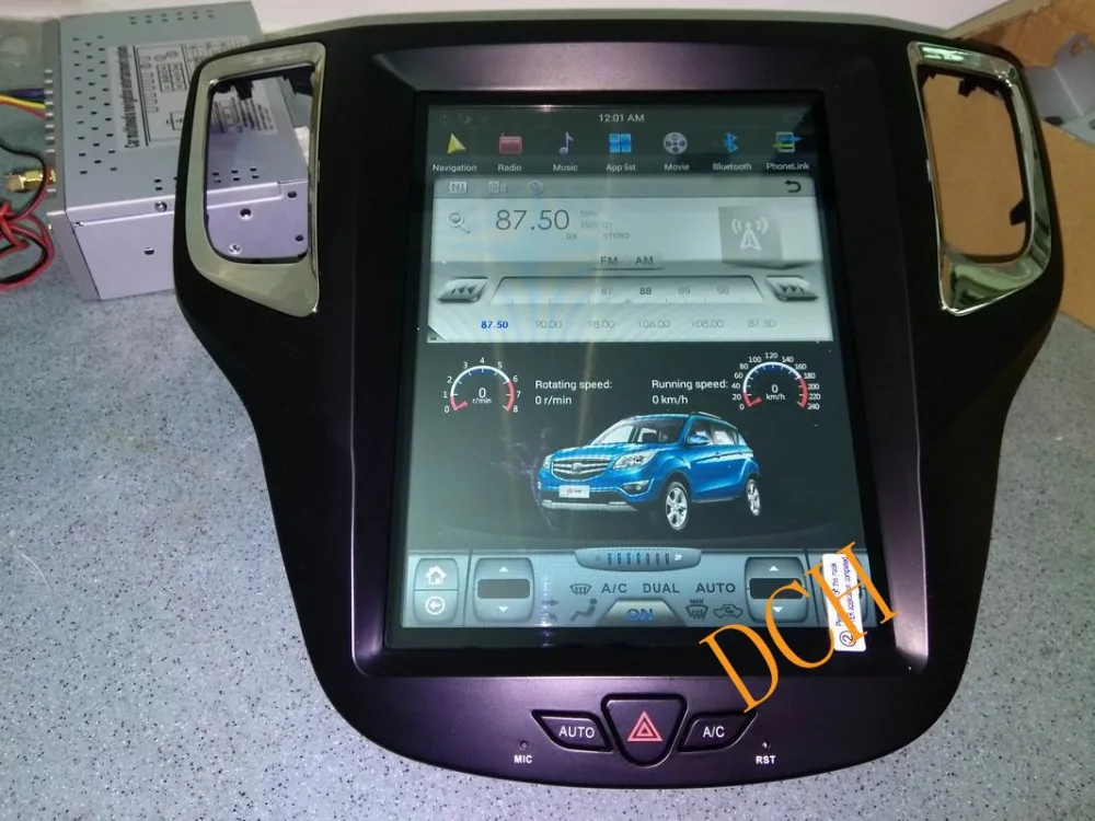 Best 10.4 inch Vertical Screen Tesla Style Android 8.1 Car DVD GPS Navigation Radio Audio Player for CHANGAN CS35 2012-2016 PX6 IPS 2
