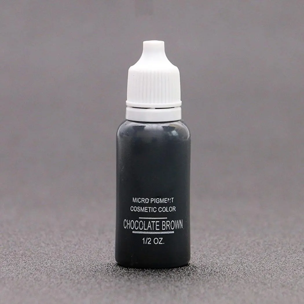

Tattoo Ink Professional Permanent Pigment Eyeliner 1/2 oz 15ML 1 Piece Chocolate Brown