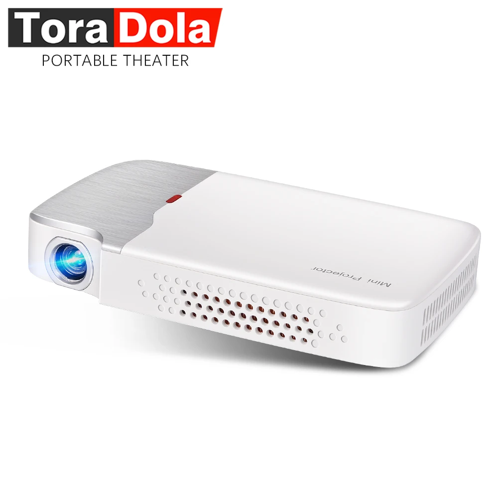 

TORA DOLA PH30, DLP Projector with Android 5.1, WIFI, Bluetooth, 4000mAH Battery, HD in, Active 3D, 800x600 Portable Theater