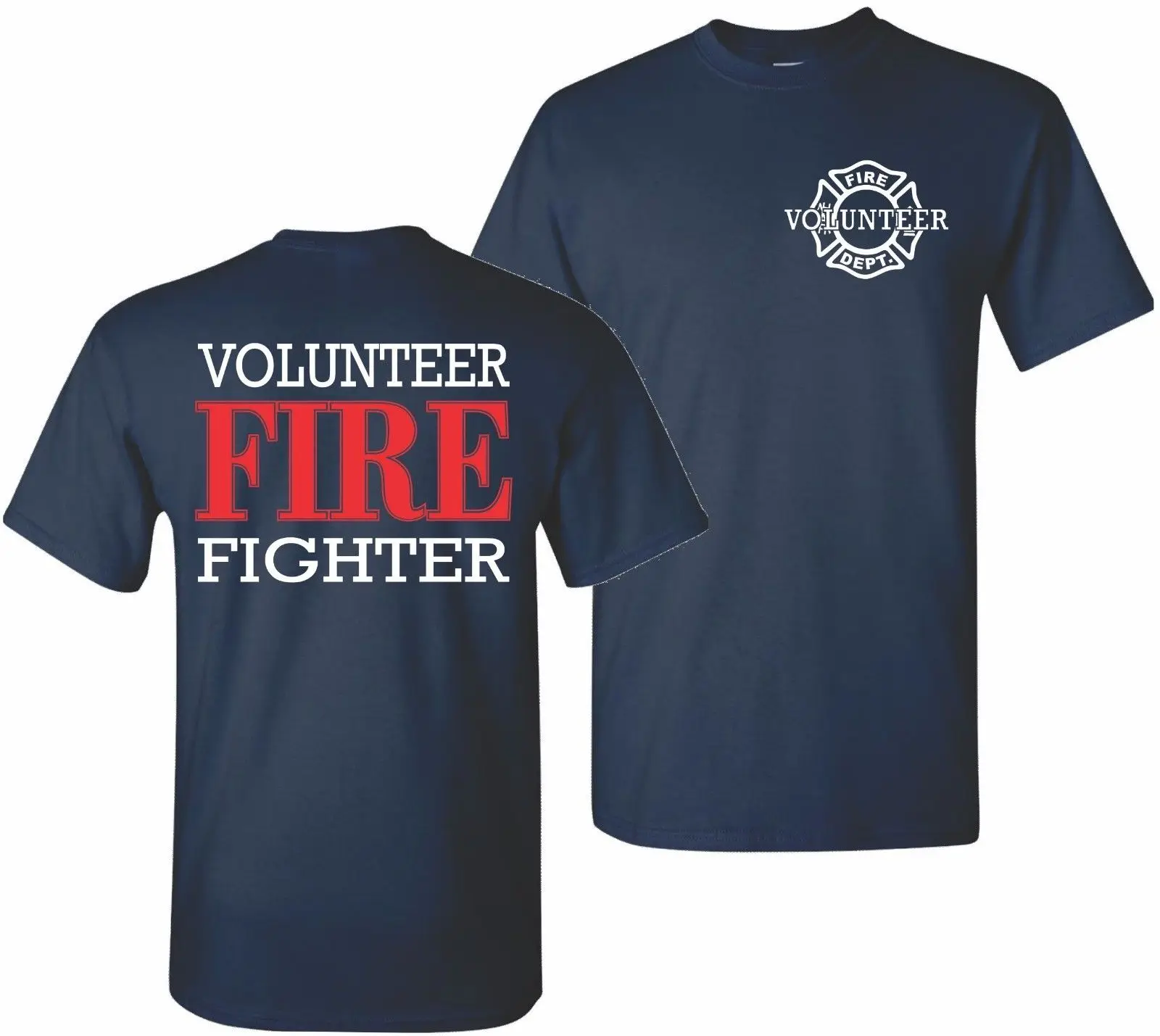 Fire Department Eagle Heroes Dragon tir flammes Homme T-Shirt col V 