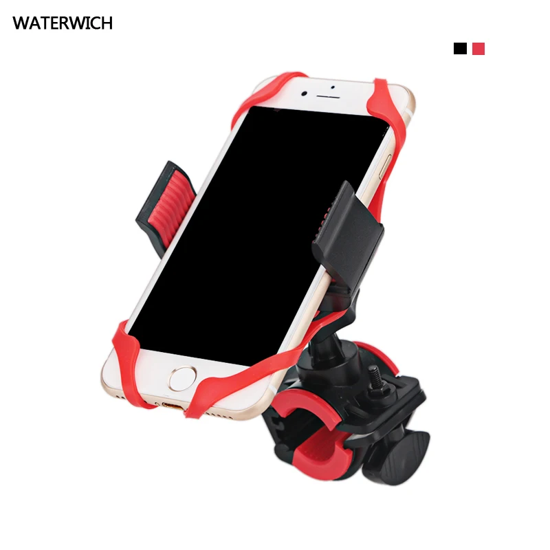 

360 Rotate Phone Holder Universal Bicycle Bike Handlebar Clip Stand Mount Bracket For iPhone 7 plus Bracket Phone Stand Holder