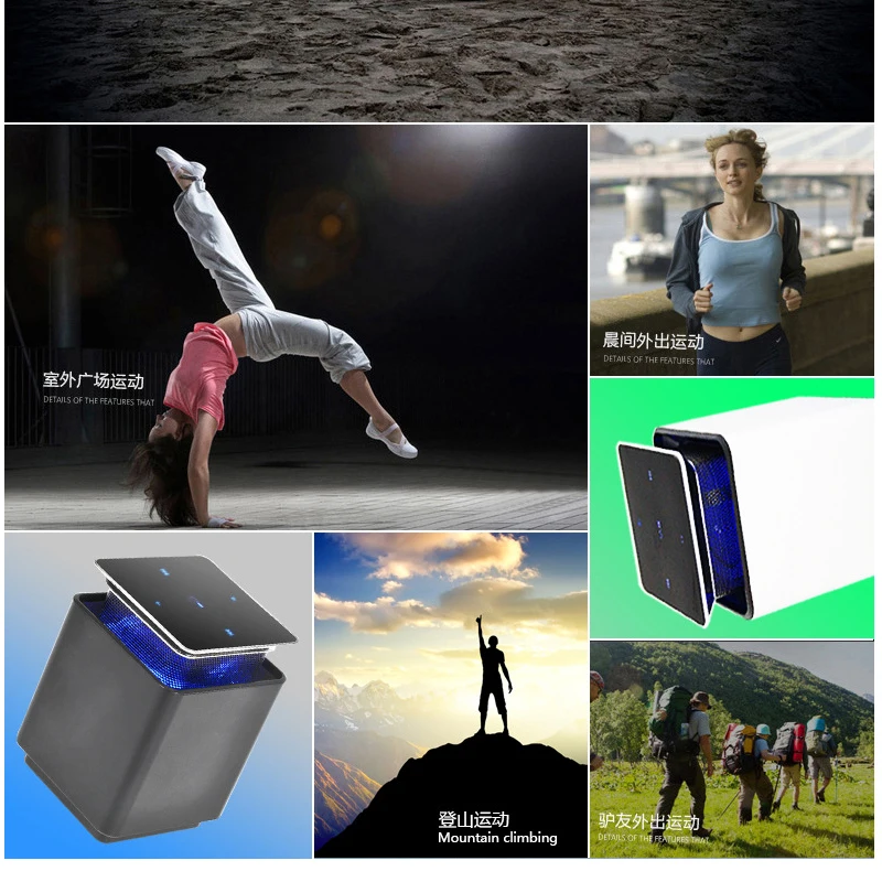 Lift Bluetooth Speaker Outdoor Mini Car Wireless Subwoofer Portable Audio Cannon11