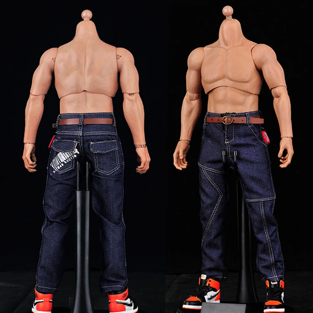 1/6 Scale Male Hip Hop Style Jeans Pants/Denim Jeans for 12