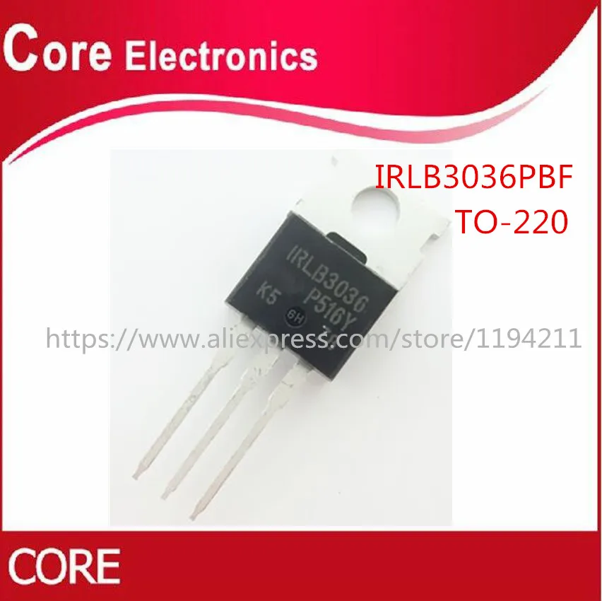 

20pcs/lot IRLB3036 IRLB3036 IRLB3036PBF new