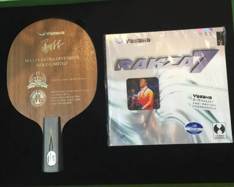 Памятное издание YASAKA Ma Lin YEO ракетка для настольного тенниса Глобальный предел