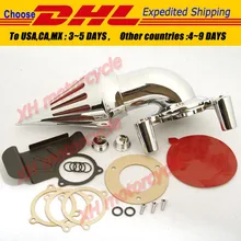 motorcycle parts Spike Air Cleaner for Harley Davidson 2008-2012 Dyna Electra Glide FLHX Road King CHROME