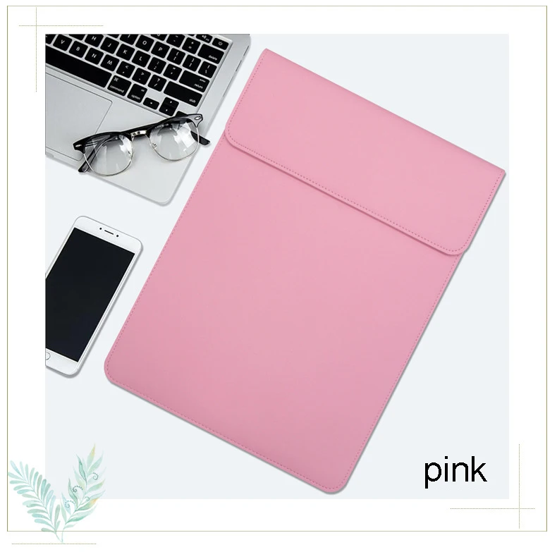 Мода Hasp Laptop Sleeve 13,3 14 15,6 водостойкий PU кожаный чехол для Macbook Xiaomi Air 11 12 13 retina Pro 15 тетрадь сумка