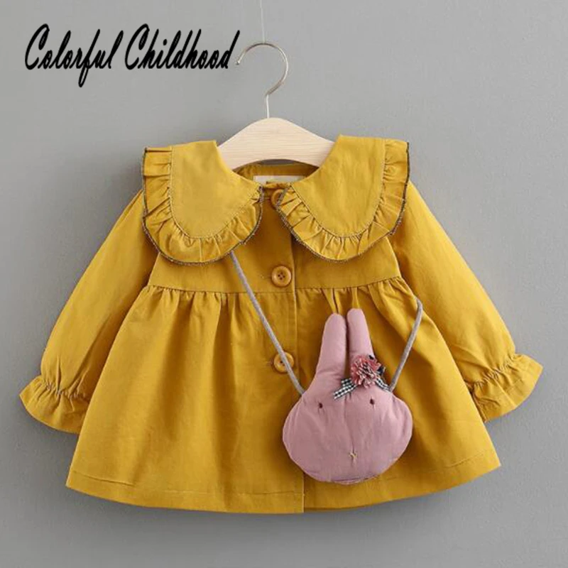

Girls Spring autumn baby cardigan jacket cartoon Rabbit ear ornament children coat high quality toddler Long sleeve outwear