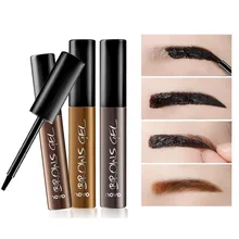6g 3 цвета женский крем для бровей Тушь для ресниц Макияж Водонепроницаемый Гель для бровей долговечный