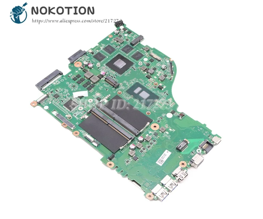  NOKOTION DAZAAMB16E0 NBGDZ11002 For Acer aspire E5-575 E5-575G Laptop Motherboard SR2EY I5-6200U CP