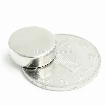 

200pcs Neodymium N35 Dia15mm X 5mm Strong Magnets Tiny Disc NdFeB Rare Earth For Crafts Models Fridge Sticking magnet 15x5mm