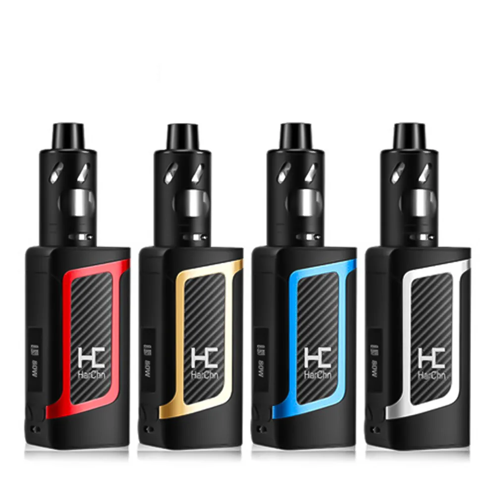 Высокое качество Tsondianz LED HC Vape Комплект 80 Вт стекла танк Big Smoke электронной