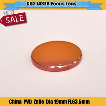 

1Pcs China Quality PVD Znse Laser Lens Dia19mm FL63.5mm /Focus Lens for Co2 Laser Cutting Engraving Machine
