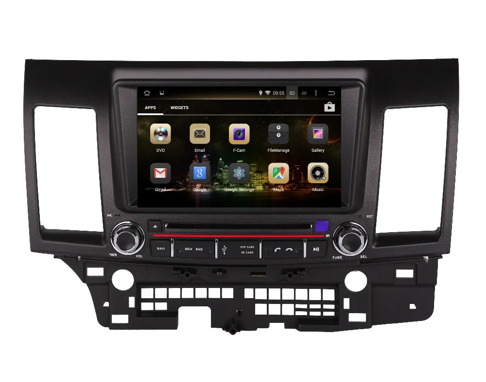 Best Nedehe 8" Octa Core 4G+32G Android 8.0 Car dvd gps navigation for Mitsubishi lancer 2008-2015 car radio stereo multimedia player 2