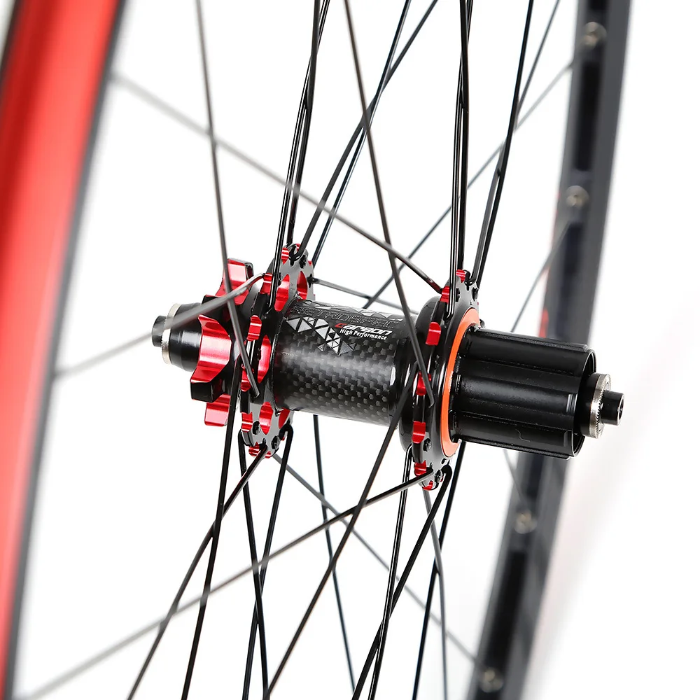 MTB Wheelset алюминиевый горный велосипед 29er колеса карбоновые Freehub дисковый тормоз 4