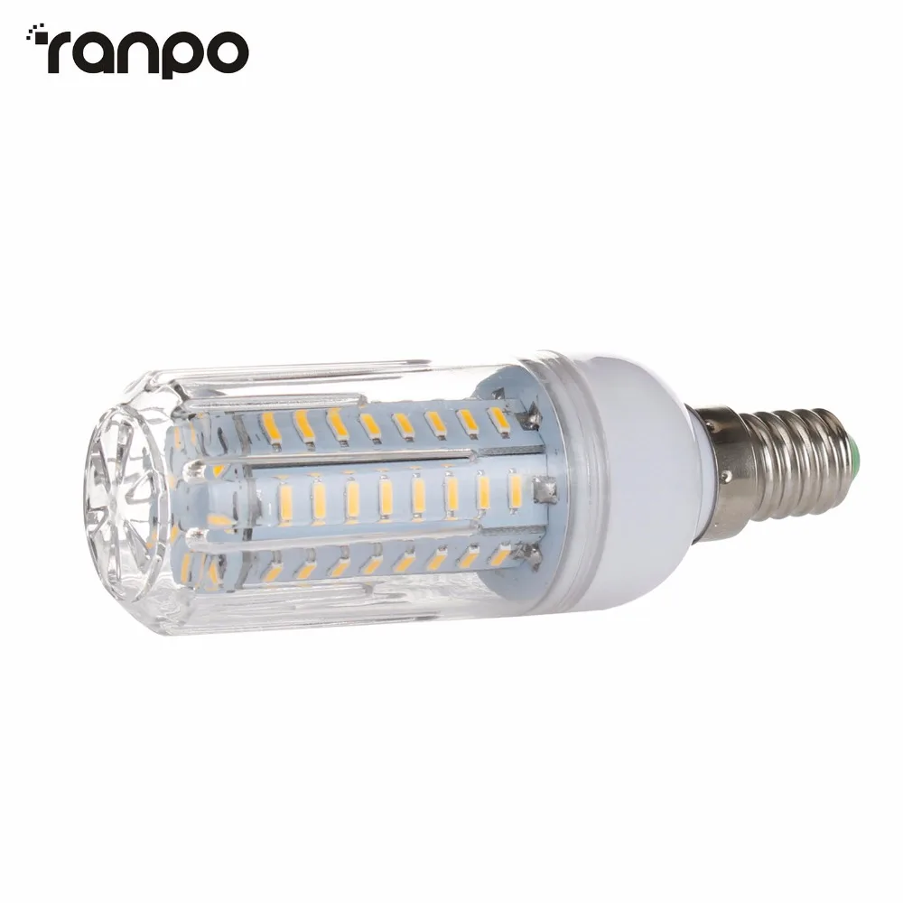 E14 затемнения светодиодный лампа переменного тока в виде кукурузы 220V 45 64 80 126 s 12 Вт