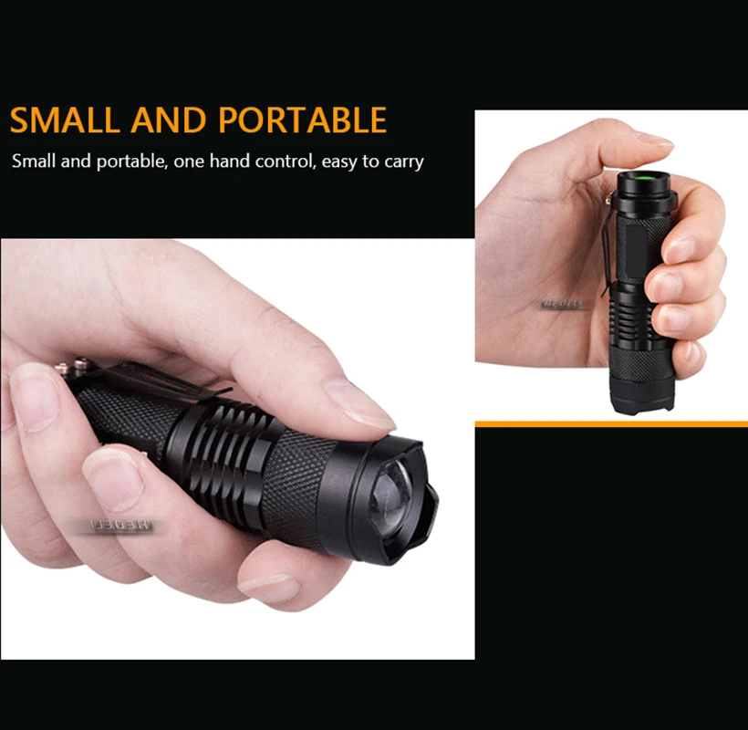 Яркий фонарик cree xm l2 zoom фонарь 18650 перезаряжаемый аккумулятор lanterna светодиодный