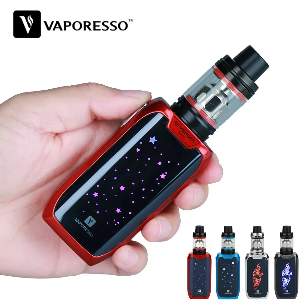 

Original Vaporesso Revenger Mini Kit 85W with 3.5ml NRG SE Tank & 2500mAh Battery 0.96 Inch OLED Vape Kit vs Vaporesso Luxe