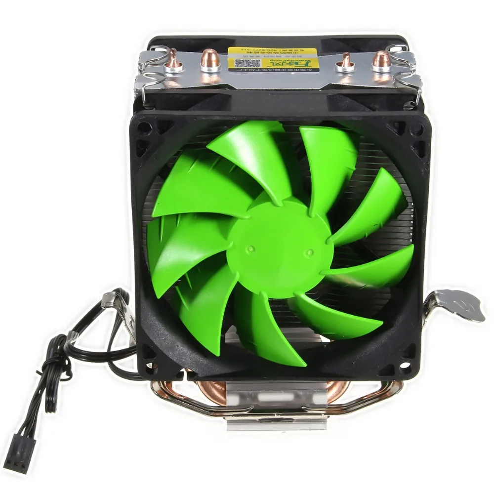 

Dual Fans Hydraulic Cooling Heatpipe Heatsink Radiator For Intel LGA775/1156/1155 AMD AM2/AM2+/AM3 For AM4 Ryzen for Pentium
