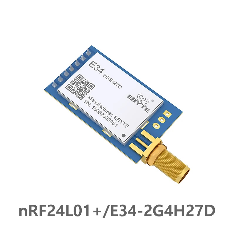 E34-2G4H27D nRF24L01 2,4G 27dBm беспроводной модуль последовательного порта беспроводной модуль приемопередатчика
