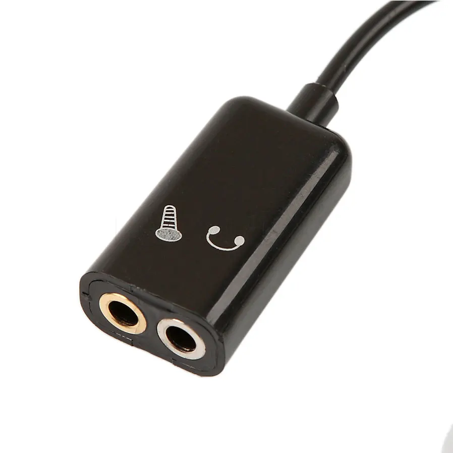 Разветвитель для стереогарнитуры и микрофона Kebidumei 3 5 мм|microphone adapter|3.5mm stereo splitteraudio
