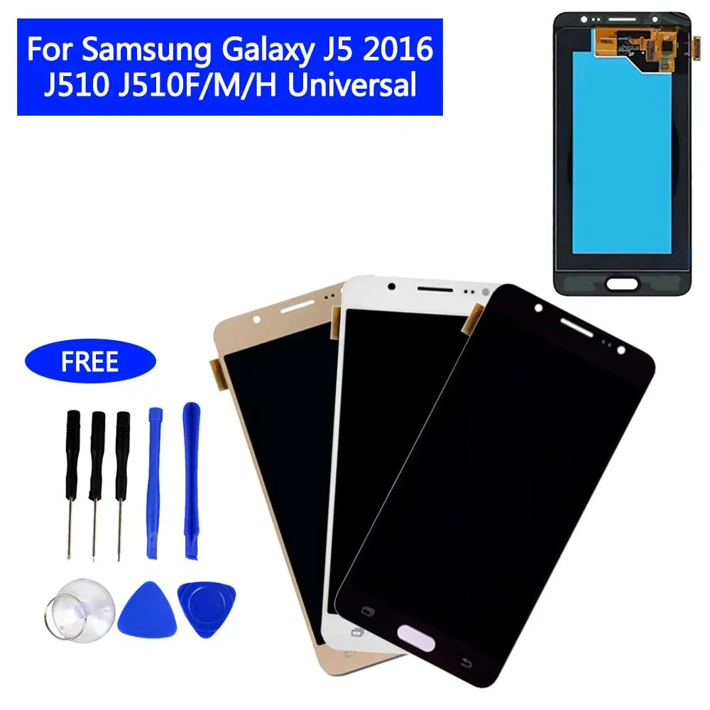 Для Samsung Galaxy J510 J510FN J510F J510G J510Y J510M дисплей кодирующий преобразователь сенсорного