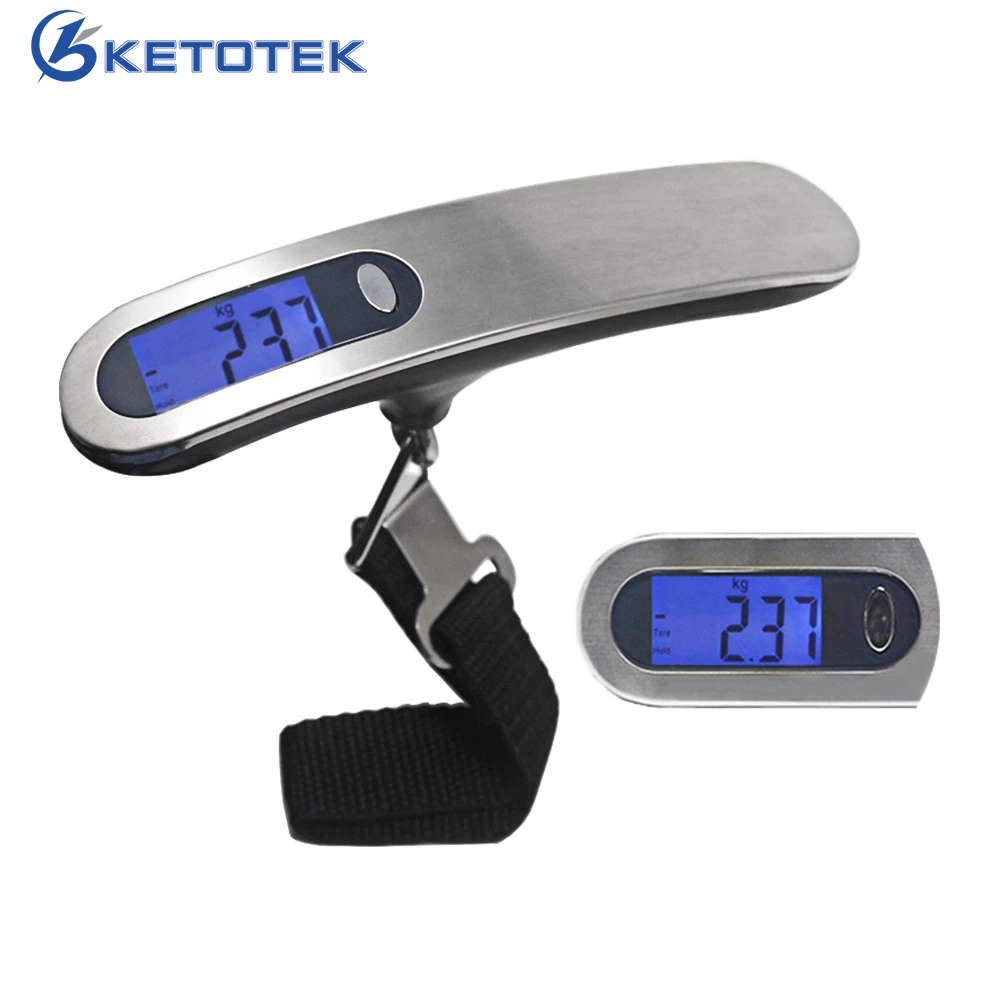 Buy 50kg/110lbs Luggage Scale 10g Pocket Scale Digital