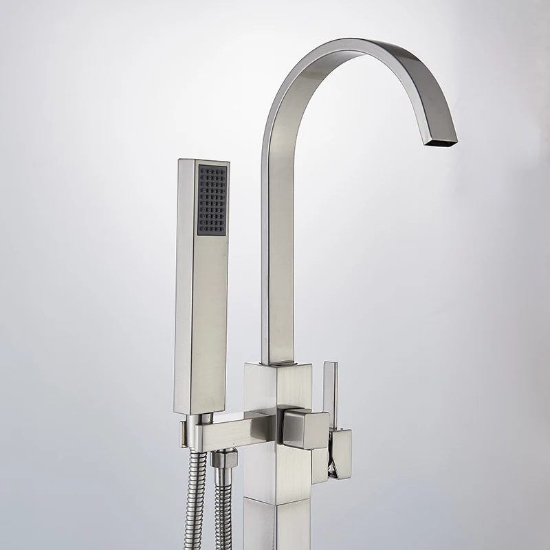 Bathtub Faucet Shower Faucet Freestanding Bathroom Tub Faucet with Handshower