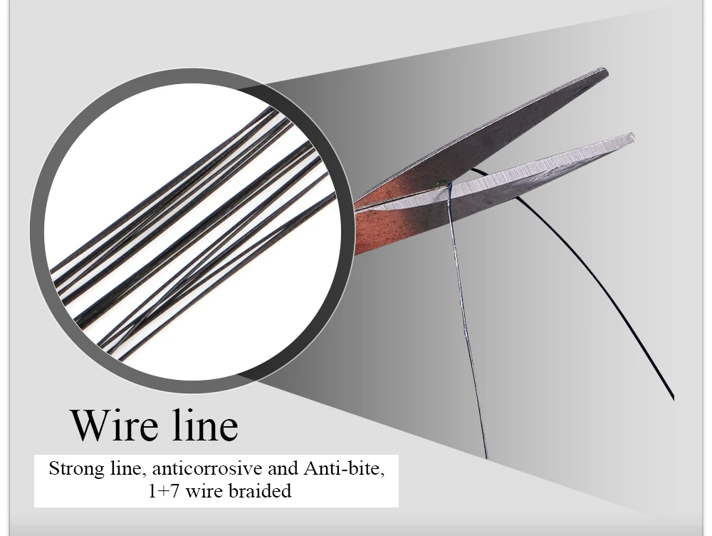 20 штук 16/20/25 см Проволока из нержавеющей стали лидер рыболовный поводок с шарнирным соединением 50LB анти-укус линии Leadcore для приманки аксессуары щука