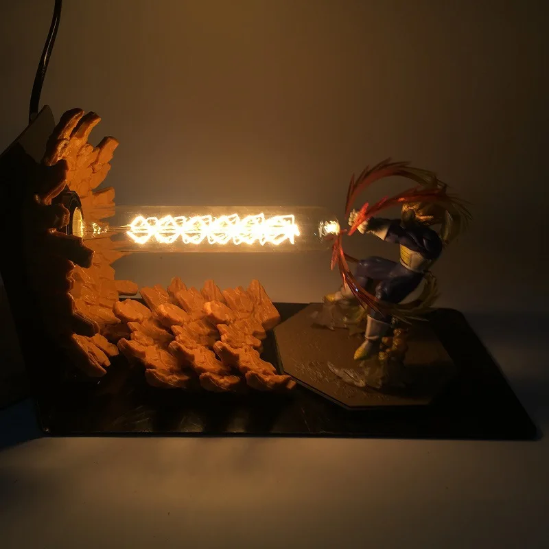 

Dragon Ball Z Son Goku Vegeta Kakarotto Led Lamp Kamehameha Attack Anime Dragon Ball Z Goku Super Saiyan DBZ Led Night Lights